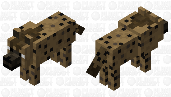 Detail Minecraft Hyena Skin Nomer 9