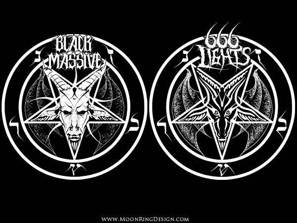 Detail Lambang Black Metal 666 Nomer 31