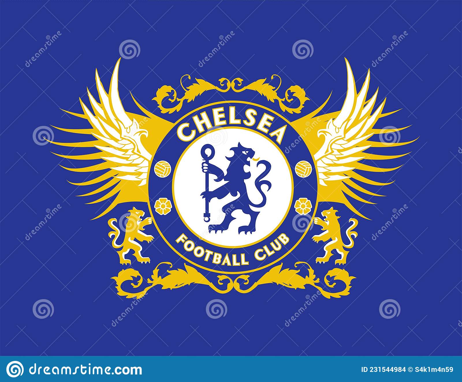 Detail Lambang Chelsea Nomer 12