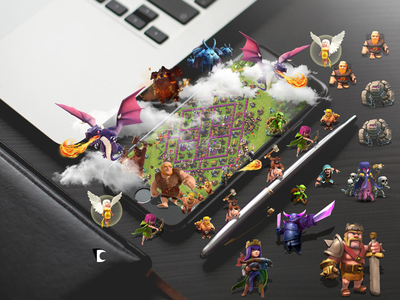 Detail Lambang Clash Of Clans Nomer 25