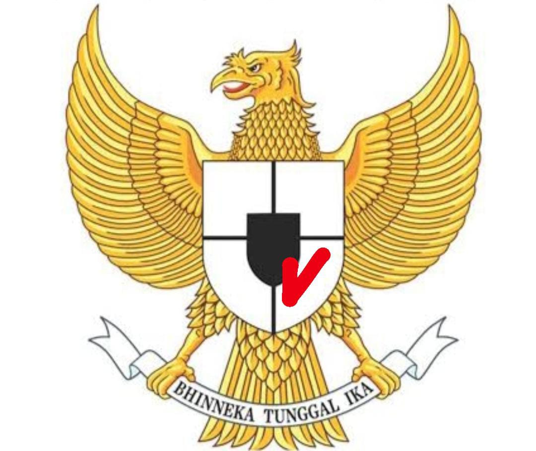 Detail Lambang Garuda Hitam Nomer 31