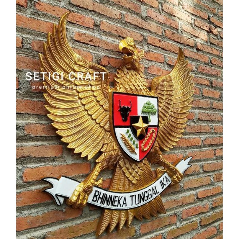 Detail Lambang Garuda Pancasila Emas Nomer 22