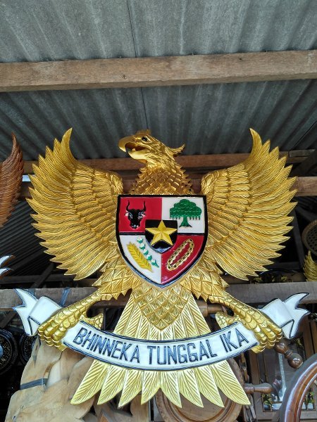 Detail Lambang Garuda Pancasila Emas Nomer 41