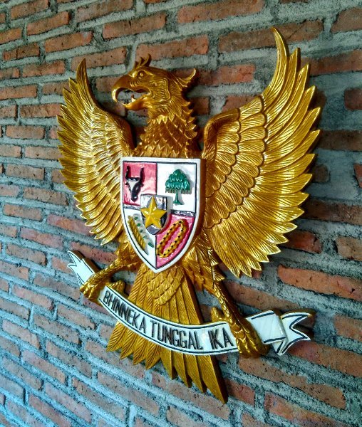 Detail Lambang Garuda Pancasila Emas Nomer 45