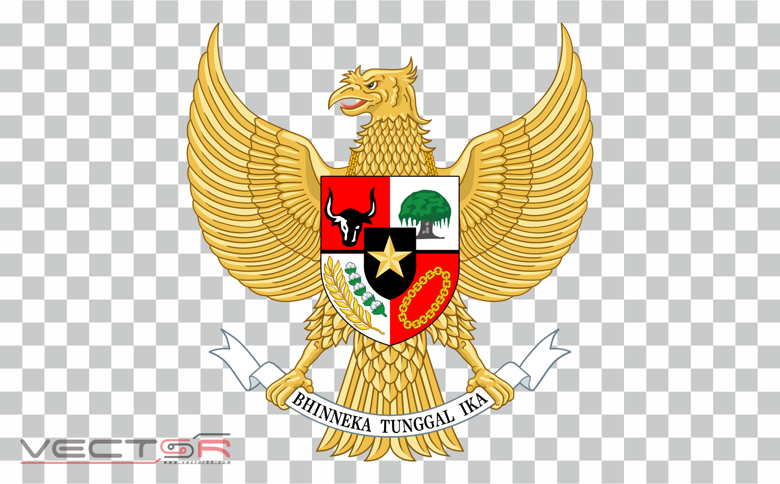 Detail Lambang Garuda Vector Nomer 13