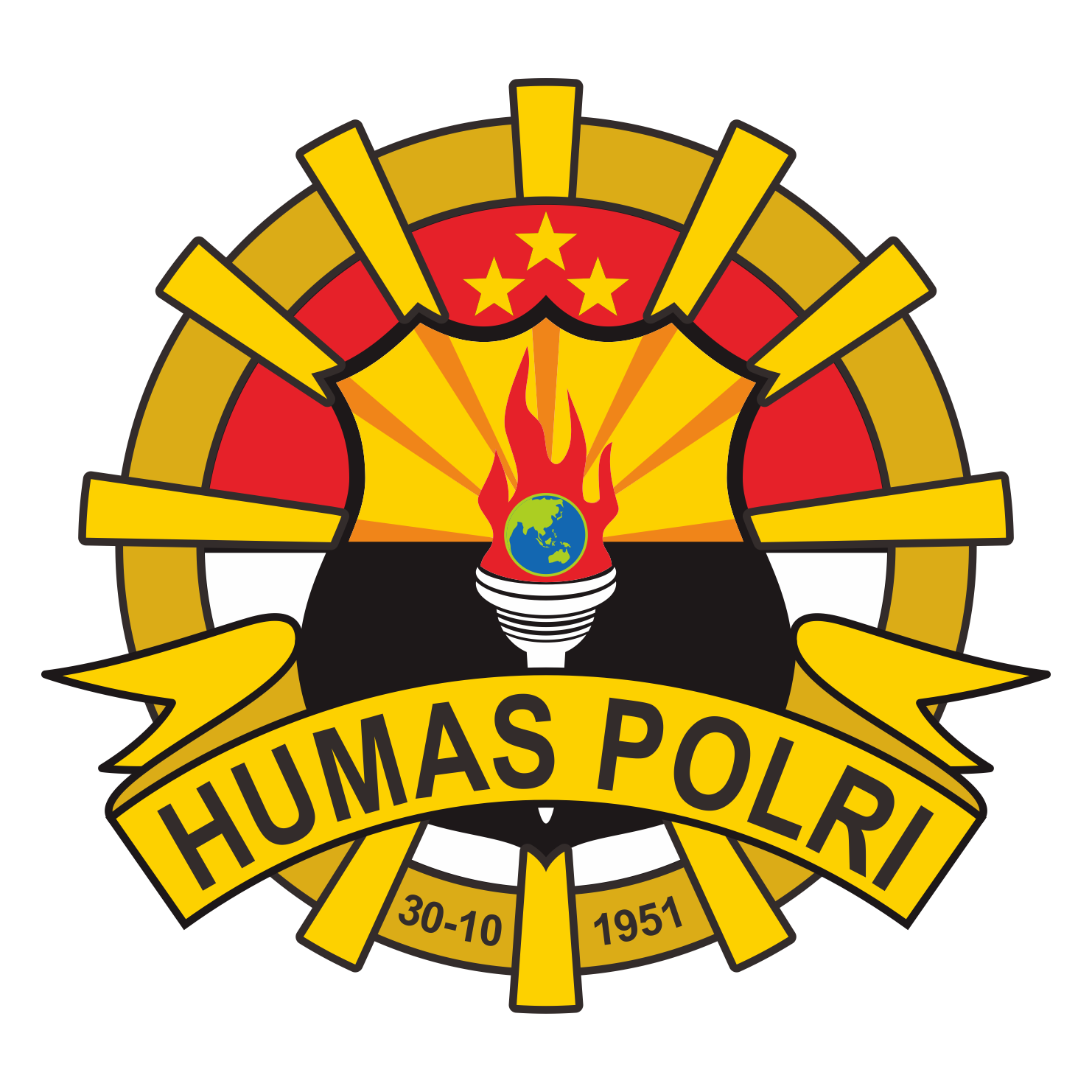 Detail Lambang Humas Polri Nomer 2