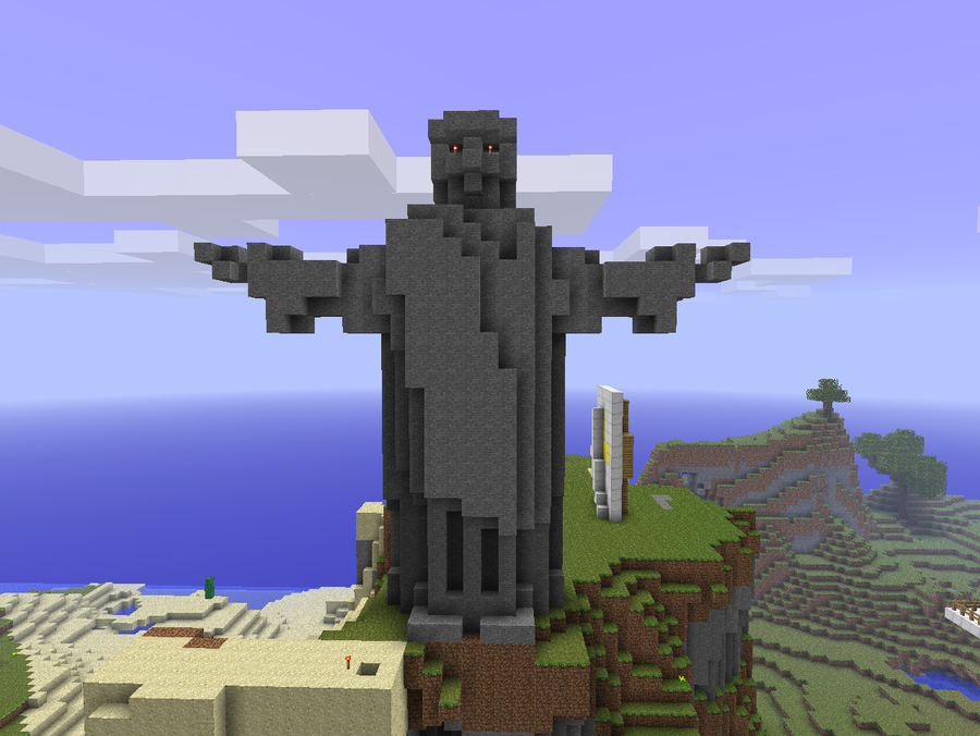 Detail Minecraft Jesus Statue Nomer 6