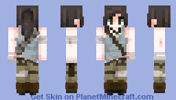 Detail Minecraft Lara Croft Skin Nomer 12