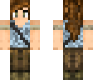 Detail Minecraft Lara Croft Skin Nomer 15