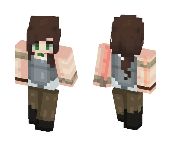 Detail Minecraft Lara Croft Skin Nomer 26