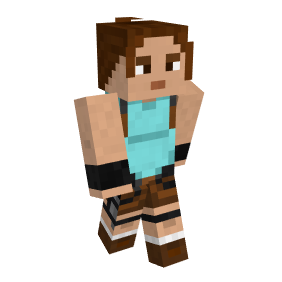 Detail Minecraft Lara Croft Skin Nomer 36