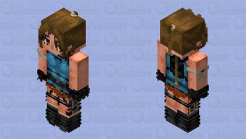 Detail Minecraft Lara Croft Skin Nomer 6