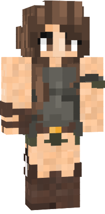Detail Minecraft Lara Croft Skin Nomer 7