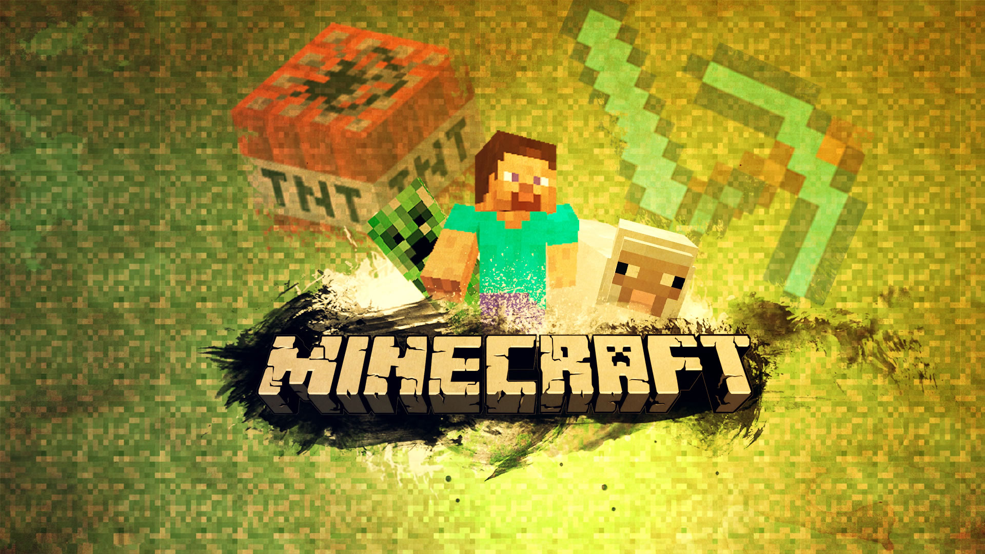 Detail Minecraft Logo Wallpaper Nomer 14