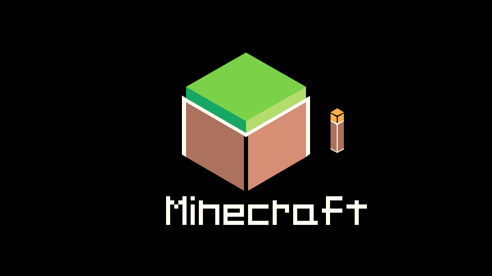 Detail Minecraft Logo Wallpaper Nomer 55