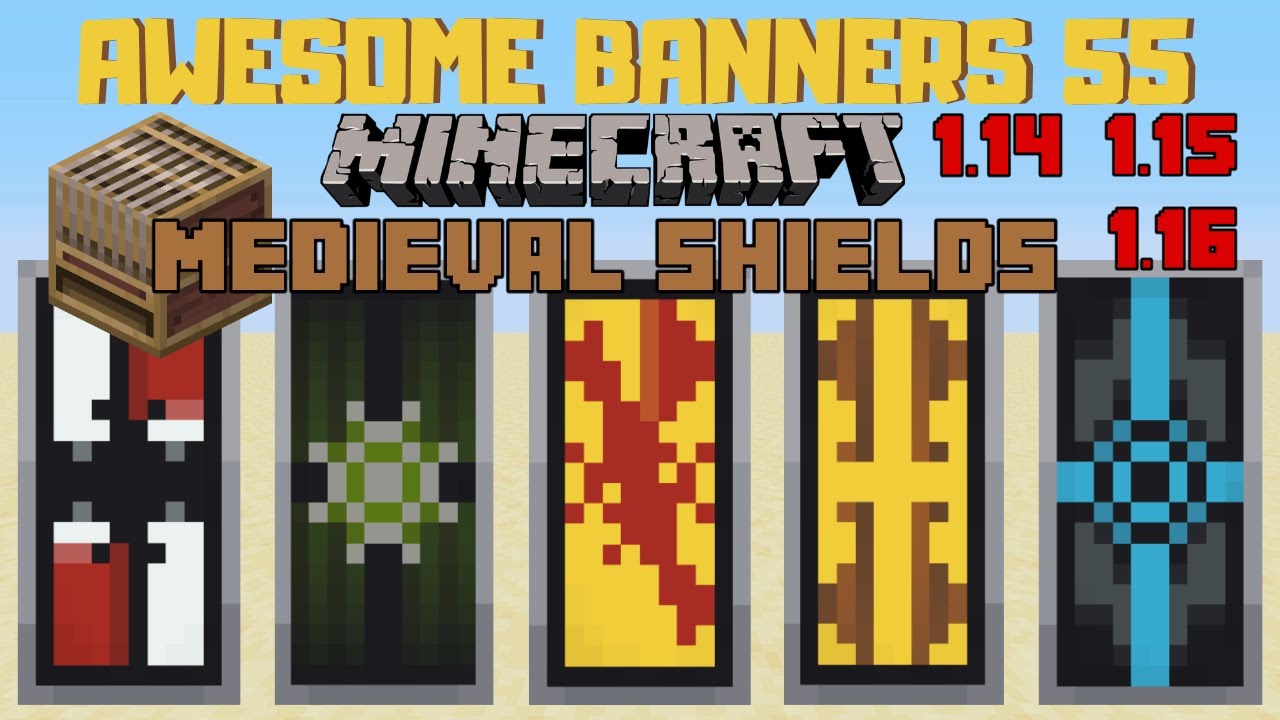 Minecraft Medieval Banner Designs - 57+ Koleksi Gambar