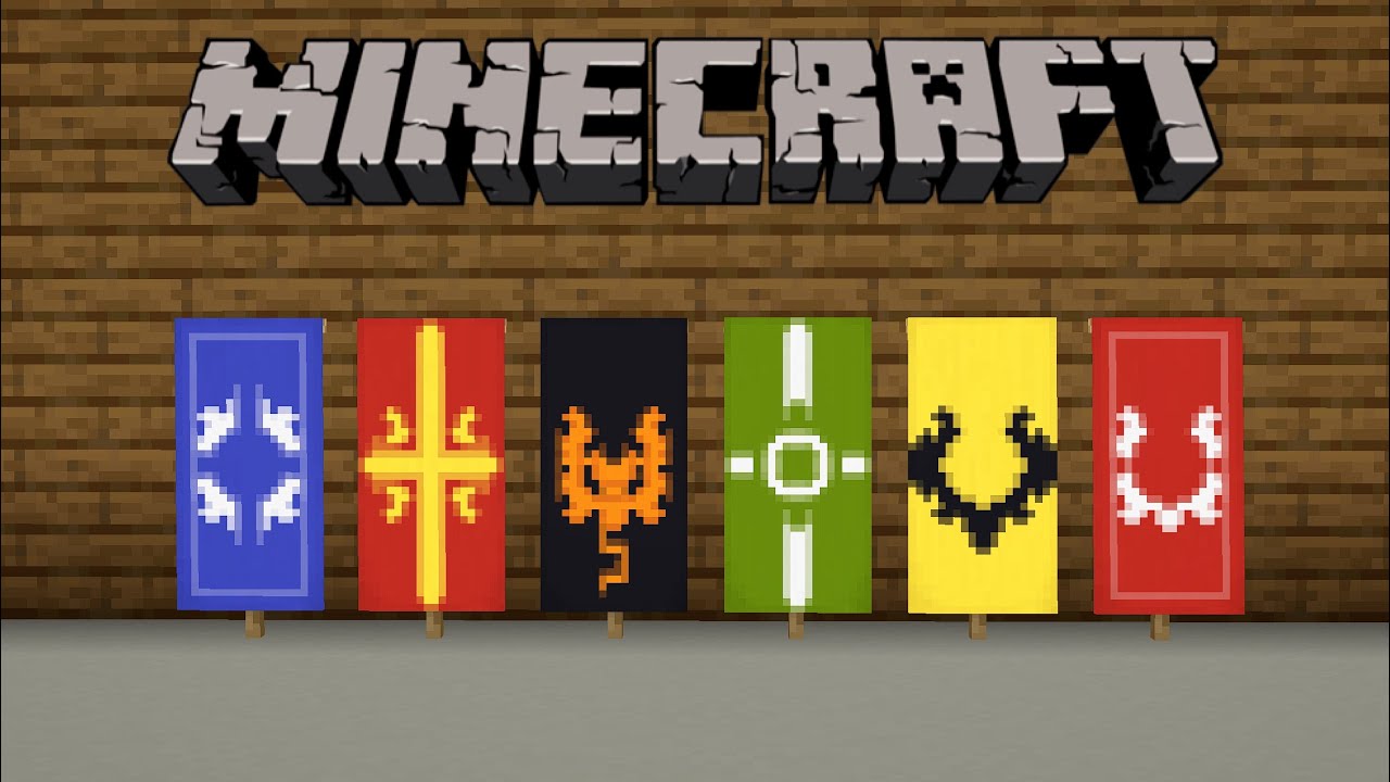 Minecraft Medieval Banner Designs - 57+ Koleksi Gambar