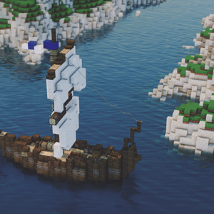 Detail Minecraft Medieval Fishing Boat Nomer 27