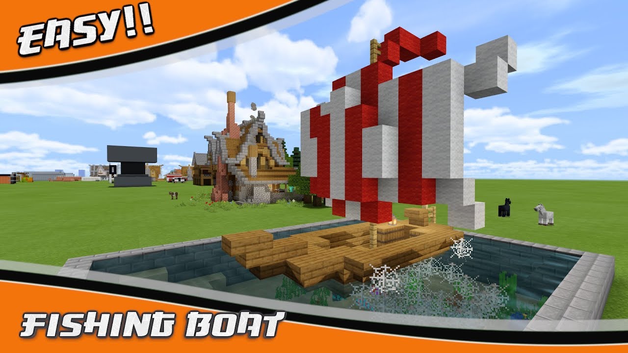 Detail Minecraft Medieval Fishing Boat Nomer 4