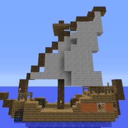 Detail Minecraft Medieval Fishing Boat Nomer 50