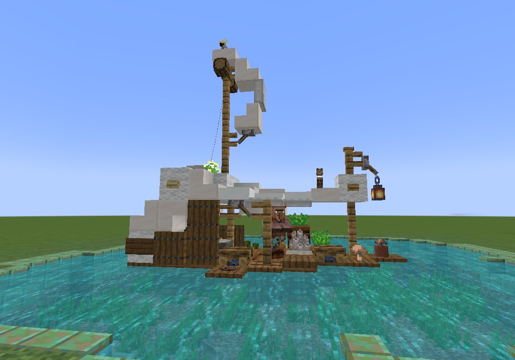 Detail Minecraft Medieval Fishing Boat Nomer 51