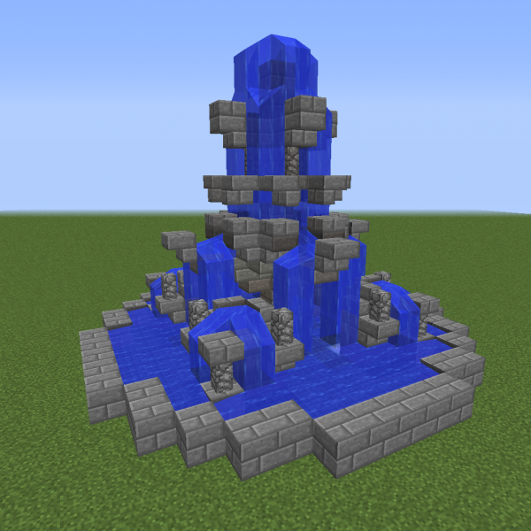 Detail Minecraft Medieval Fountain Nomer 18