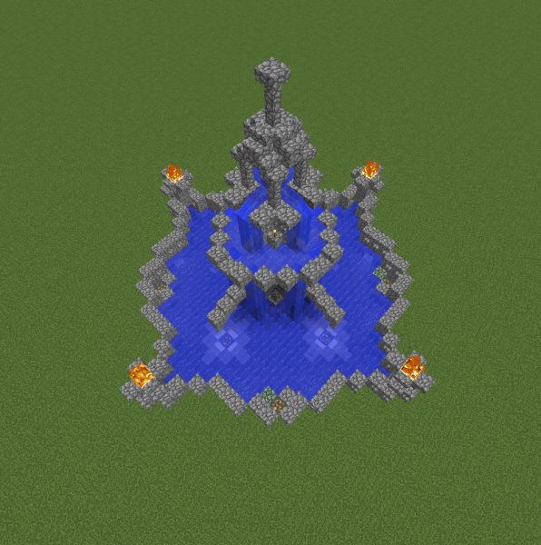 Detail Minecraft Medieval Fountain Nomer 23