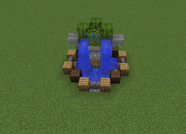 Detail Minecraft Medieval Fountain Nomer 32