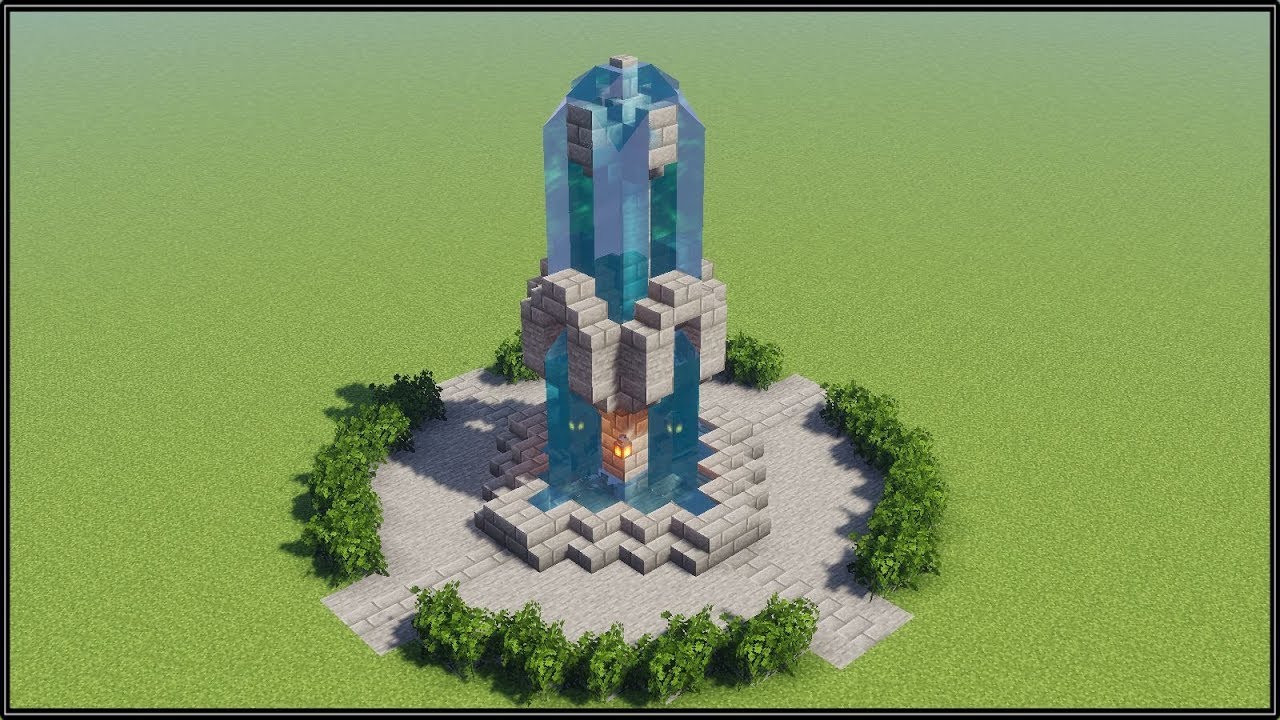 Detail Minecraft Medieval Fountain Nomer 5