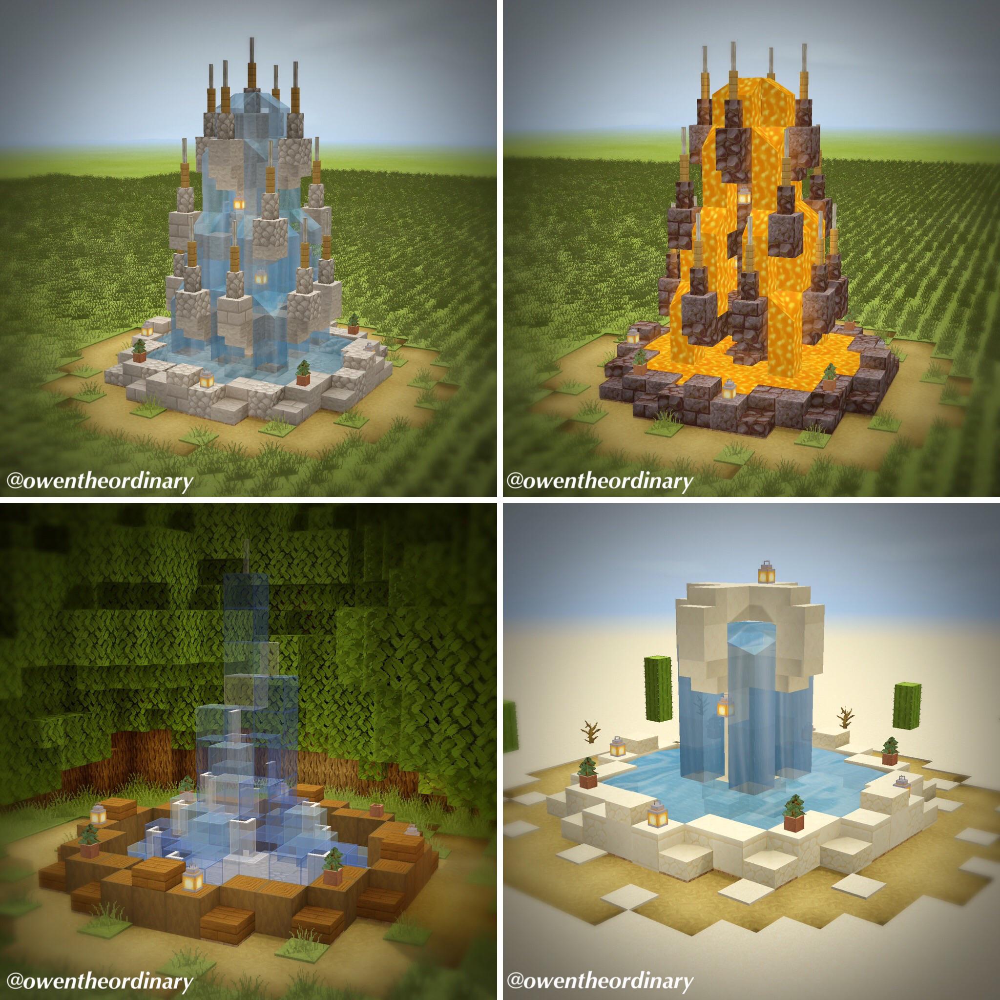 Detail Minecraft Medieval Fountain Nomer 50