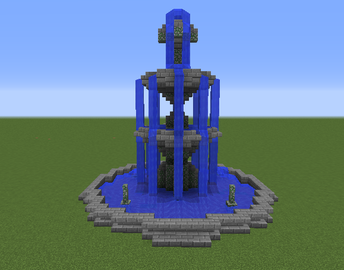 Detail Minecraft Medieval Water Fountain Nomer 17