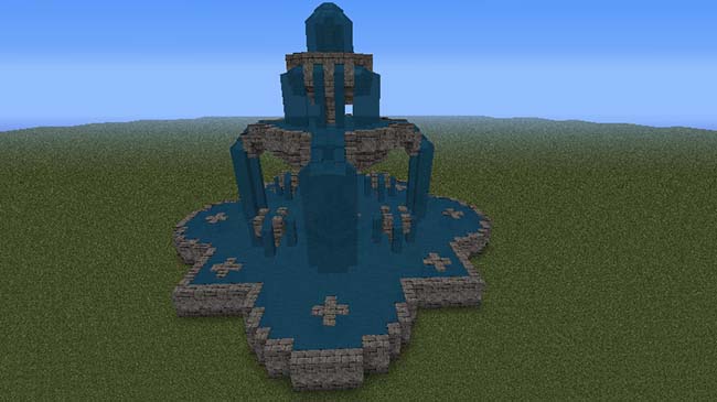 Detail Minecraft Medieval Water Fountain Nomer 18