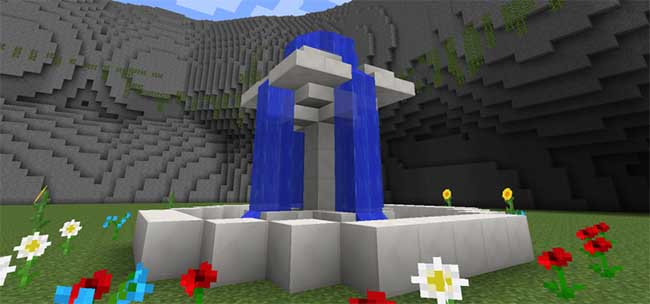 Detail Minecraft Medieval Water Fountain Nomer 26