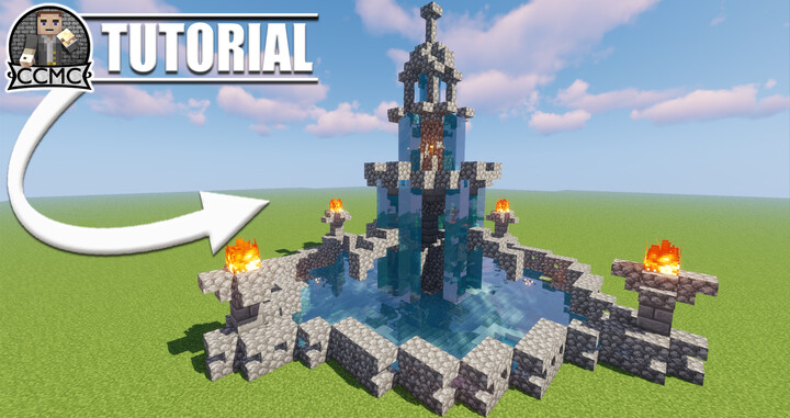 Detail Minecraft Medieval Water Fountain Nomer 10