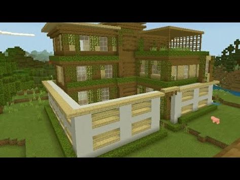 Detail Minecraft Membuat Rumah Besar Nomer 16