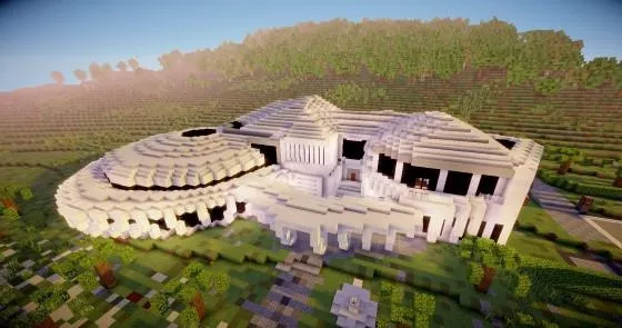 Detail Minecraft Membuat Rumah Besar Nomer 20