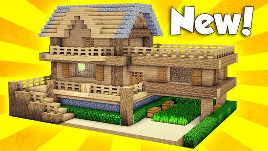 Detail Minecraft Membuat Rumah Tingkat Nomer 25