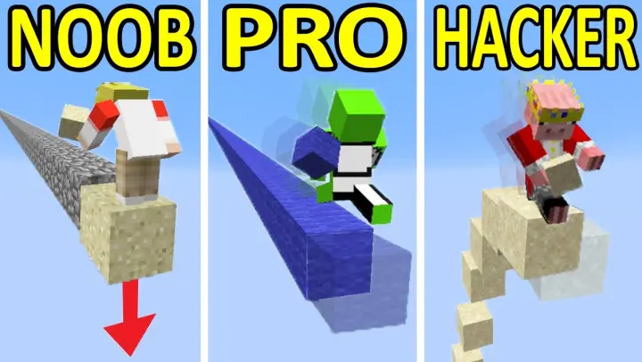 Detail Minecraft Noob Vs Pro Vs Hacker Vs God Membuat Rumah Nomer 48