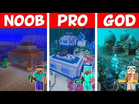 Detail Minecraft Noob Vs Pro Vs Hacker Vs God Membuat Rumah Nomer 57