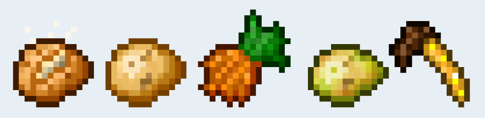 Detail Minecraft Original Carrot Sprite Nomer 3