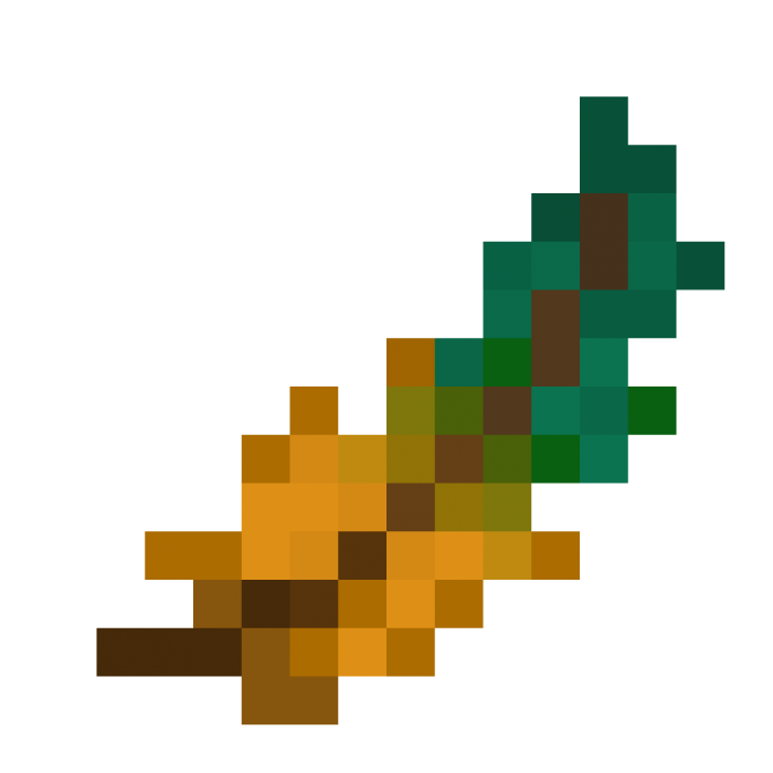 Detail Minecraft Original Carrot Sprite Nomer 28