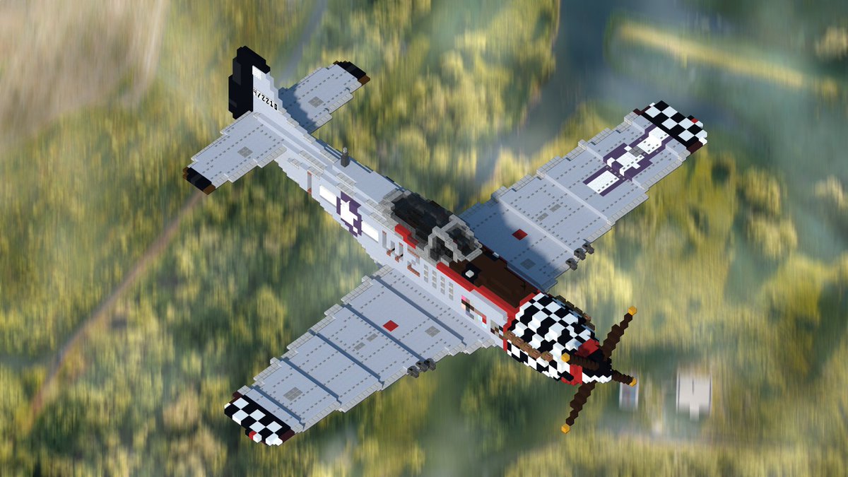 Detail Minecraft P 51 Mustang Nomer 11