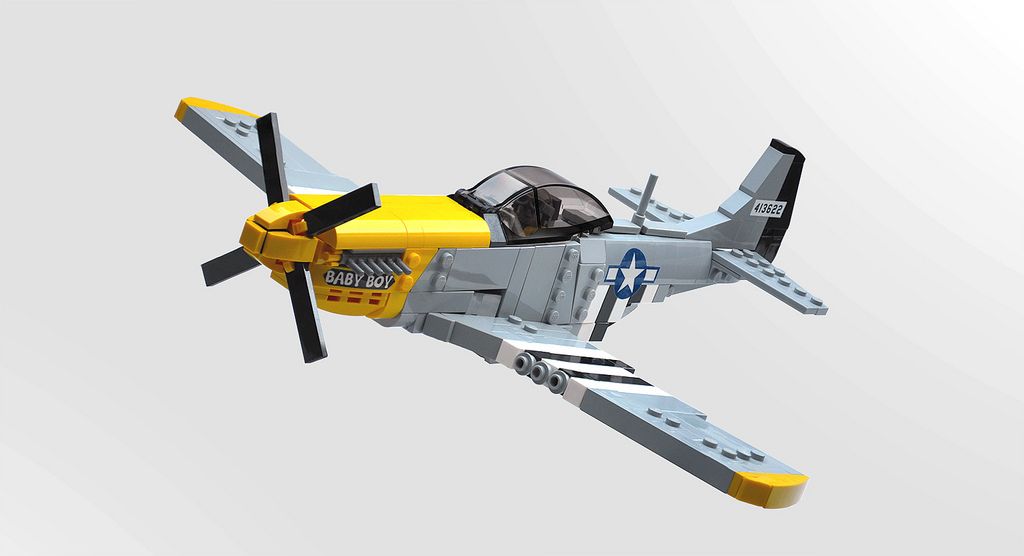 Detail Minecraft P 51 Mustang Nomer 19