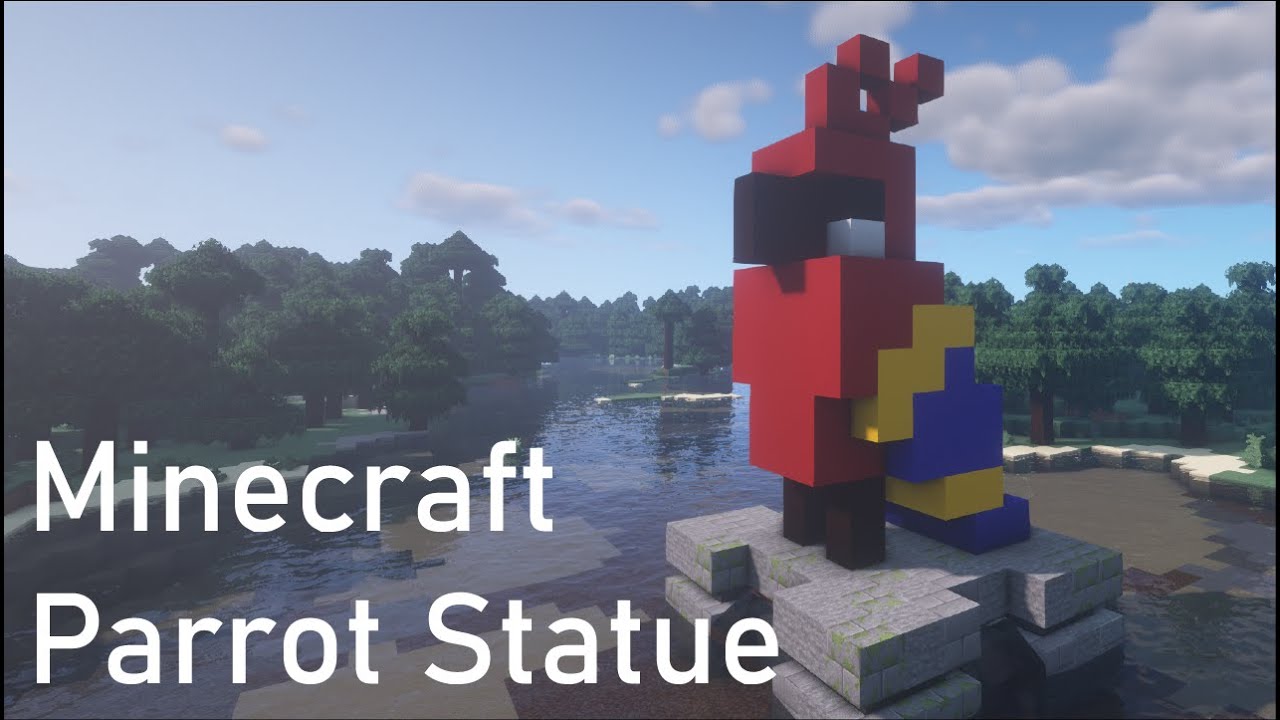 Minecraft Parrot Statue - KibrisPDR
