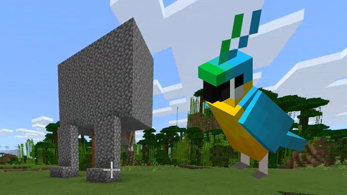Detail Minecraft Parrot Statue Nomer 32