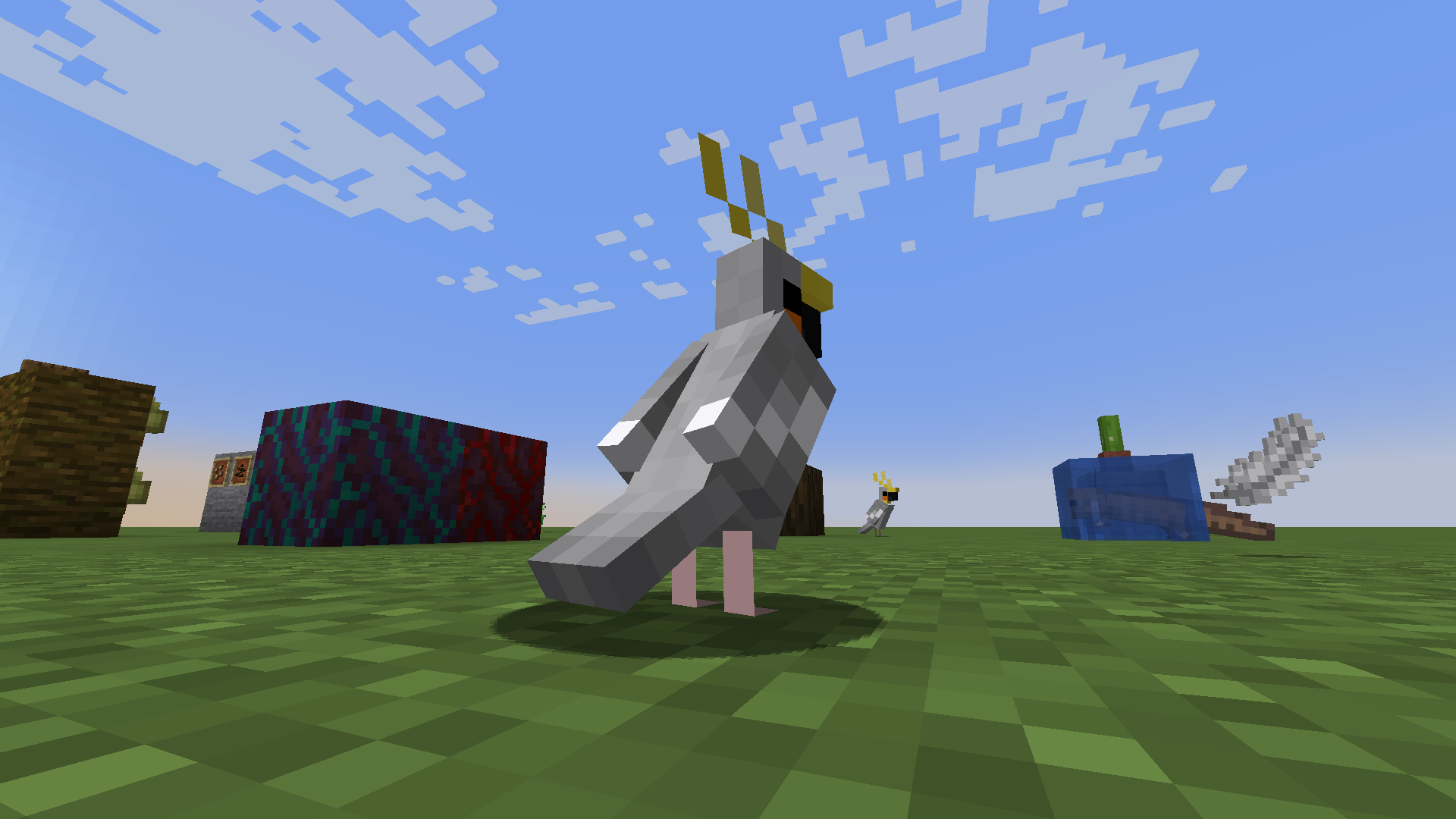 Detail Minecraft Parrot Statue Nomer 43