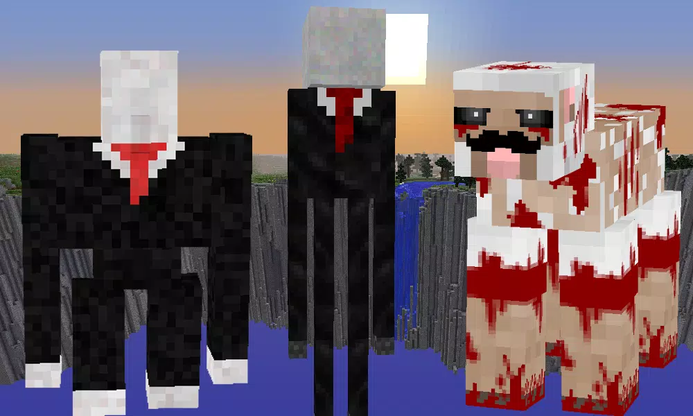 Detail Minecraft Pe Slenderman Skin Nomer 8