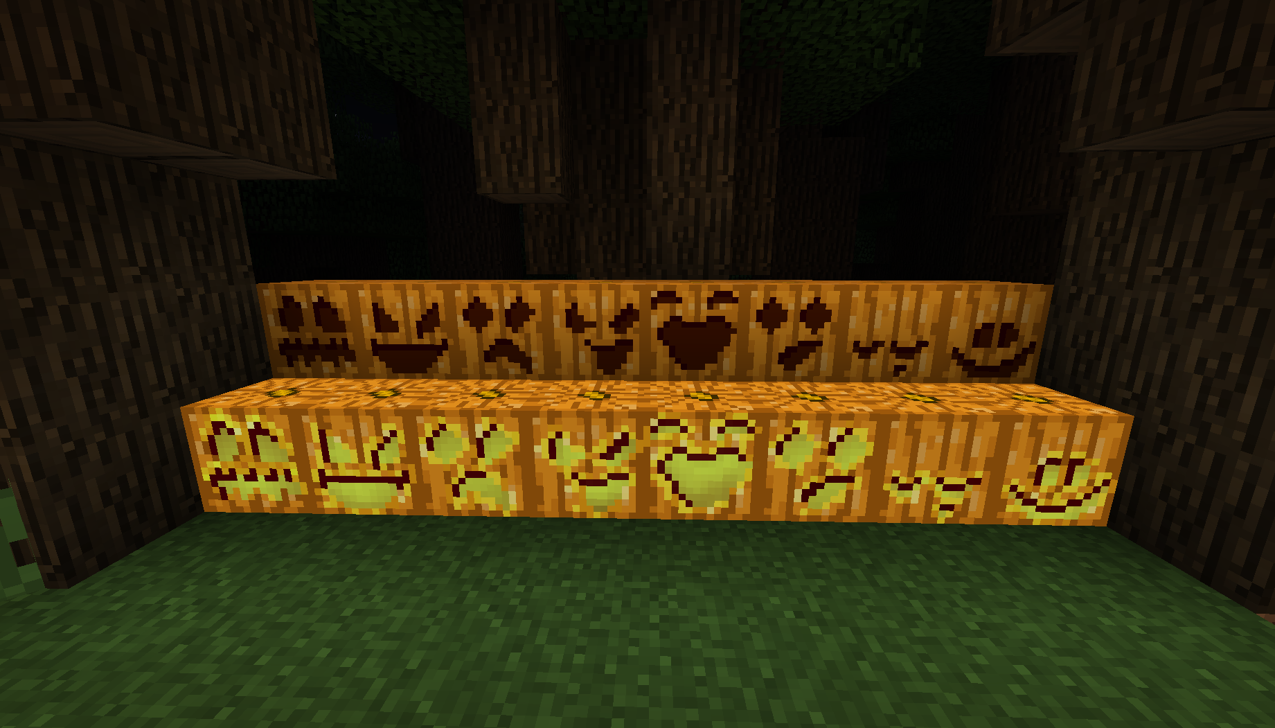 Detail Minecraft Pumpkin Blur Nomer 50