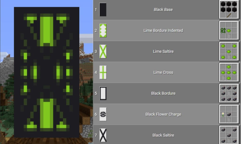 Detail Minecraft Rice Bowl Banner Nomer 20