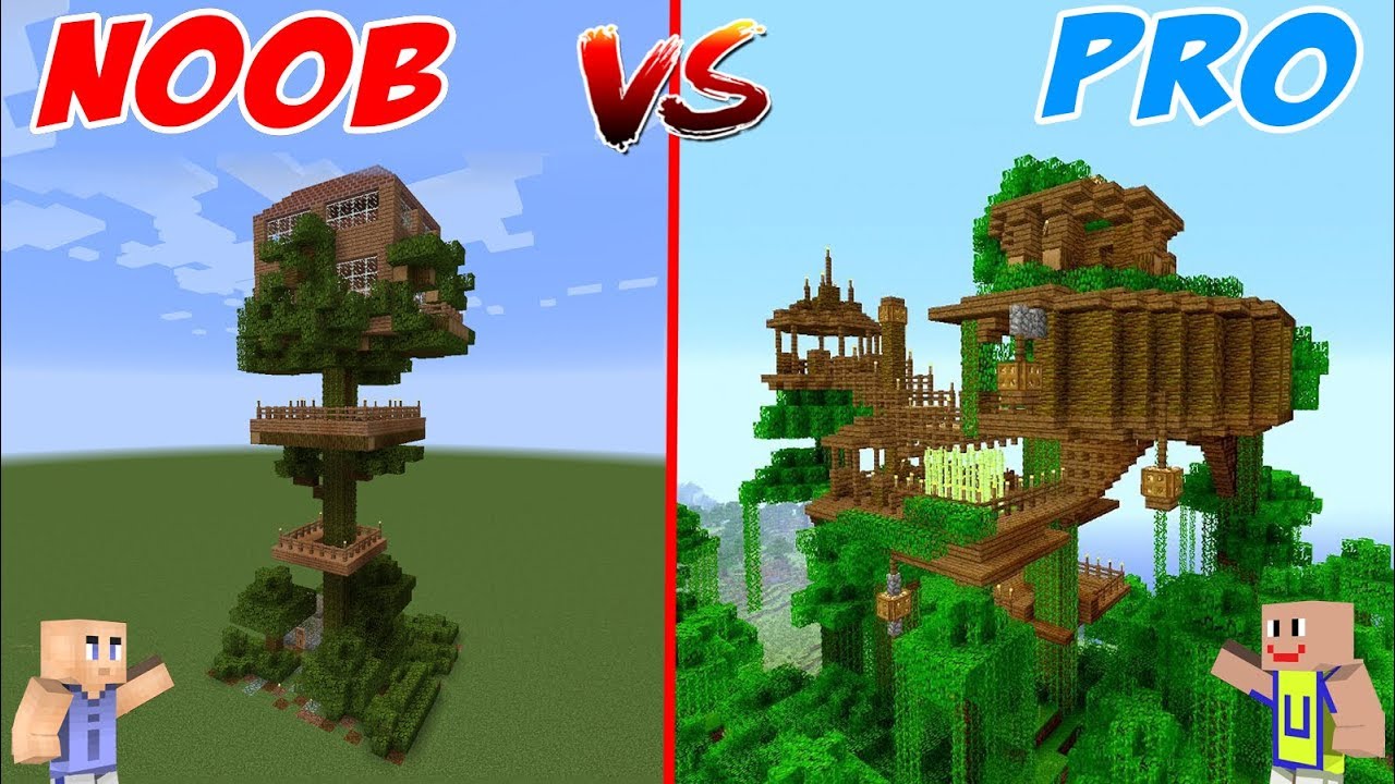 Detail Minecraft Rumah Pohon Nomer 2